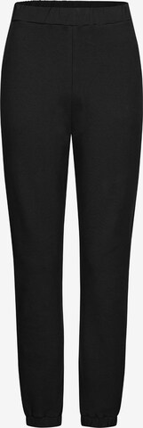 Cotton Candy Tapered Sweatpants 'Bulanka' in Schwarz: predná strana