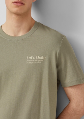 T-Shirt s.Oliver en vert