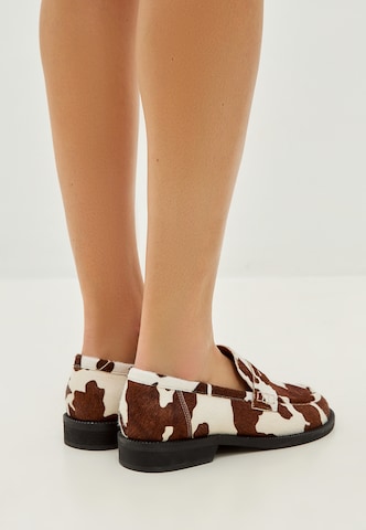 CESARE GASPARI Slip-ons in Brown