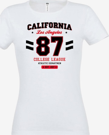 RMK Shirt 'College' in White: front