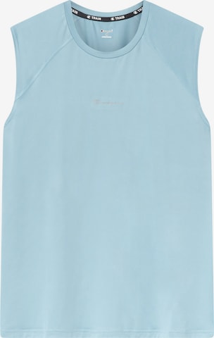 Champion Authentic Athletic Apparel Функциональная футболка в Синий: спереди