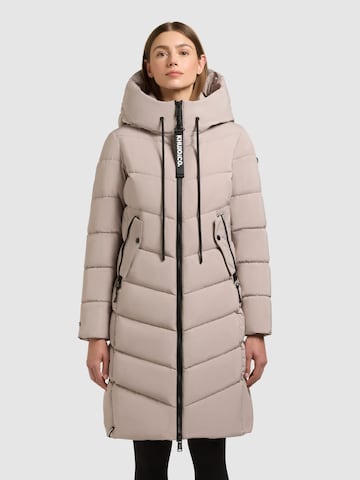 khujo Winter coat 'Mikia3' in Beige: front