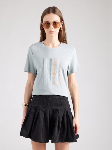 T-shirt 'ONLKITA' ONLY en bleu : devant