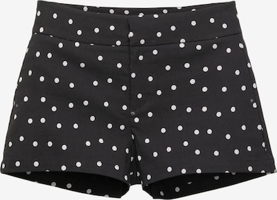 Pantaloni Pull&Bear pe negru / alb, Vizualizare produs