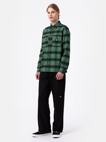 Regular fit Camicia 'Evansville' di DICKIES in verde