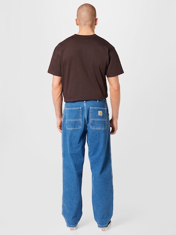 Carhartt WIP Wide leg Jeans ' Simple ' in Blauw