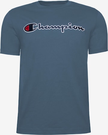 Champion Authentic Athletic Apparel Shirt in Blue: front