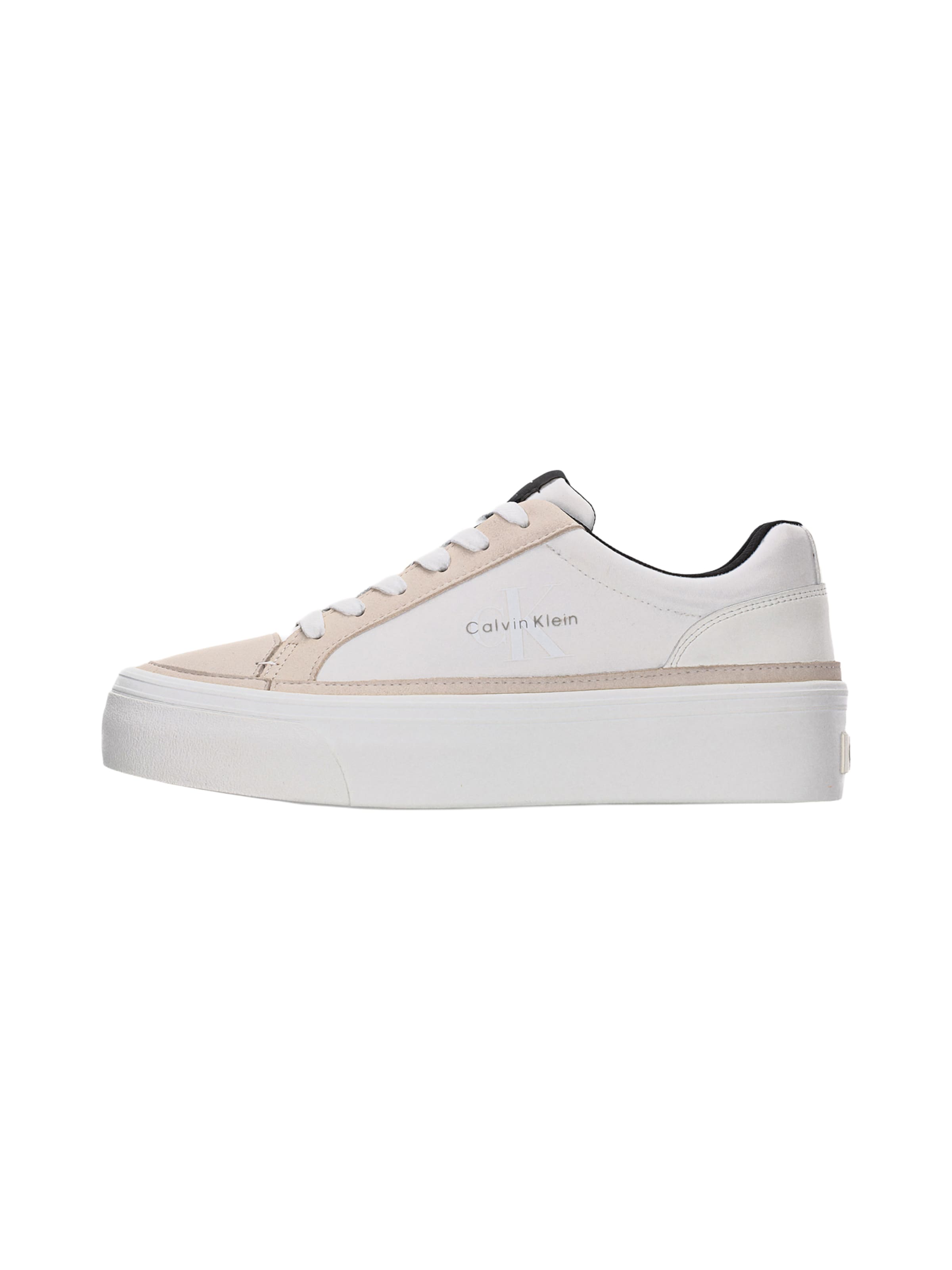 Calvin Klein Platform trainers in White: front