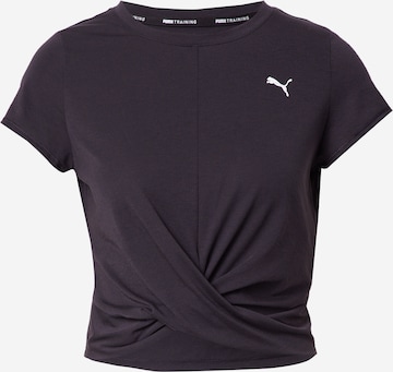 PUMA Performance shirt in Black: front