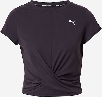 PUMA T-Shirt in schwarz / weiß, Produktansicht