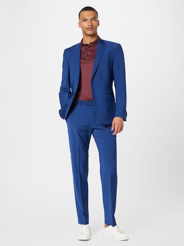 STRELLSON Slimfit Anzug 'Aidan' in Blau