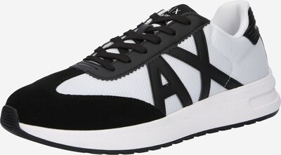 ARMANI EXCHANGE Sneaker in schwarz / weiß, Produktansicht