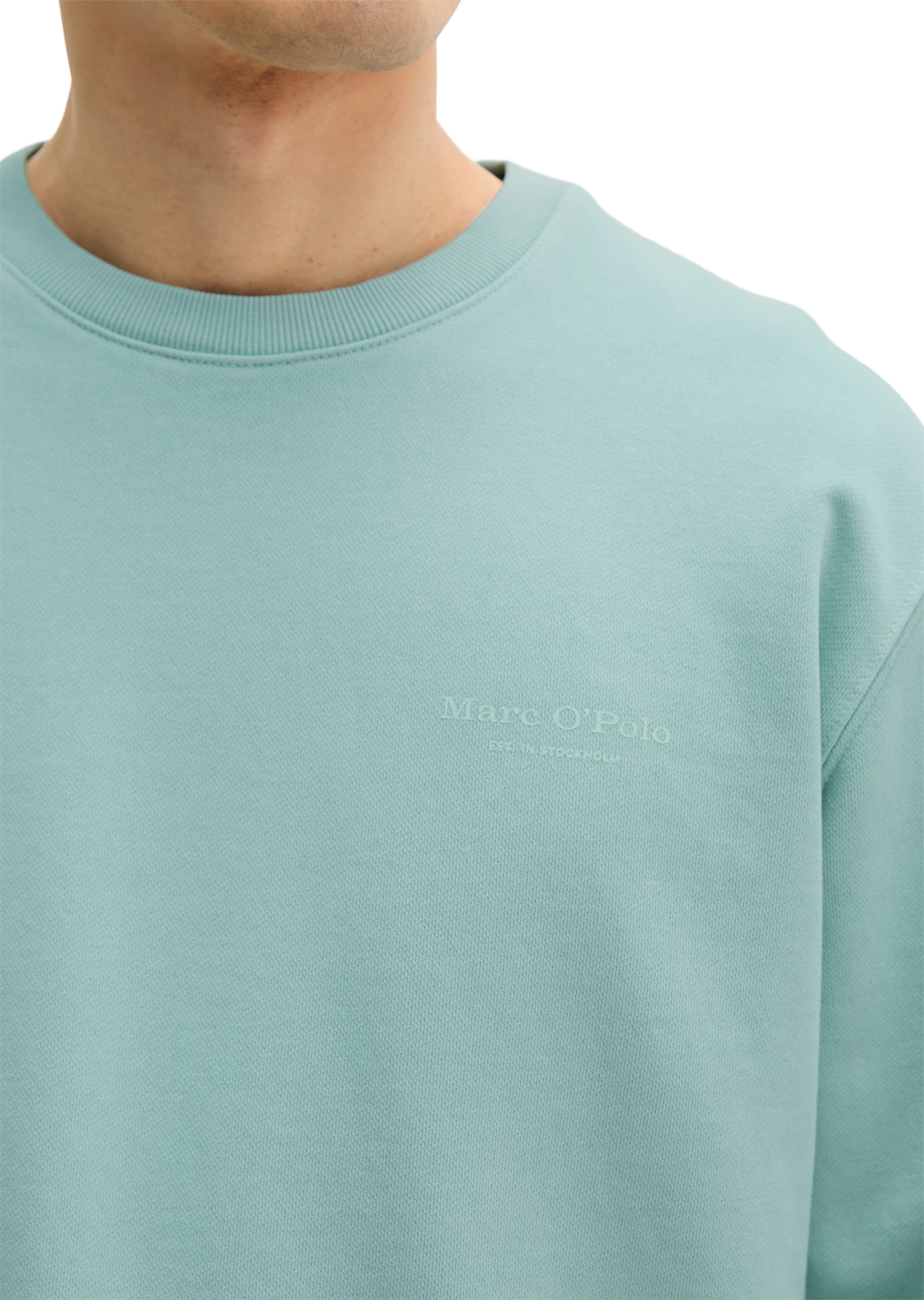 Marc O'Polo Sweatshirt in Grün