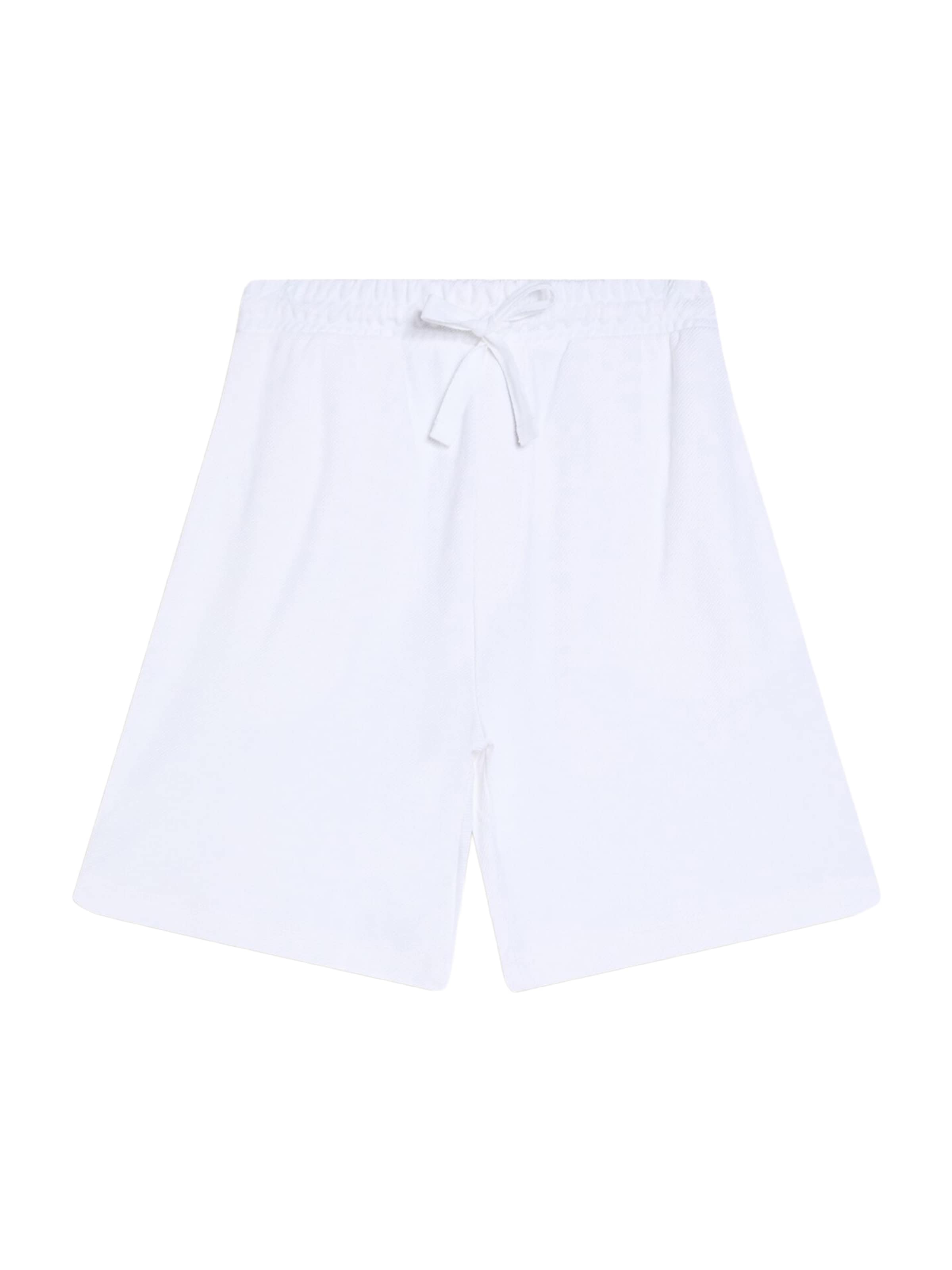 Bershka Loosefit Byxa i vit: framsida