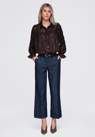 Ombre Blouse in Bruin