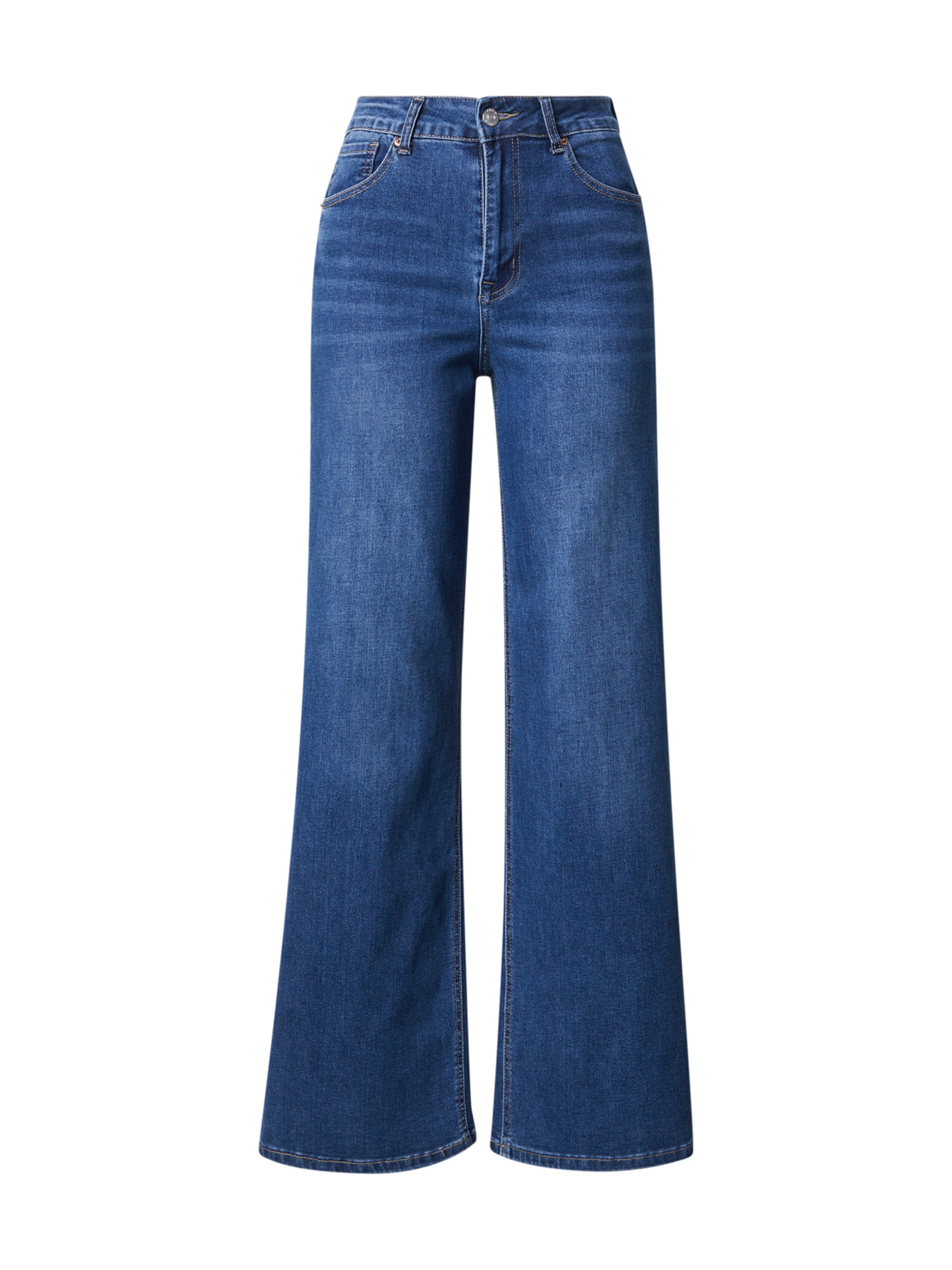 Hailys Wide leg Jeans 'Ka44ddy' in Blue: front