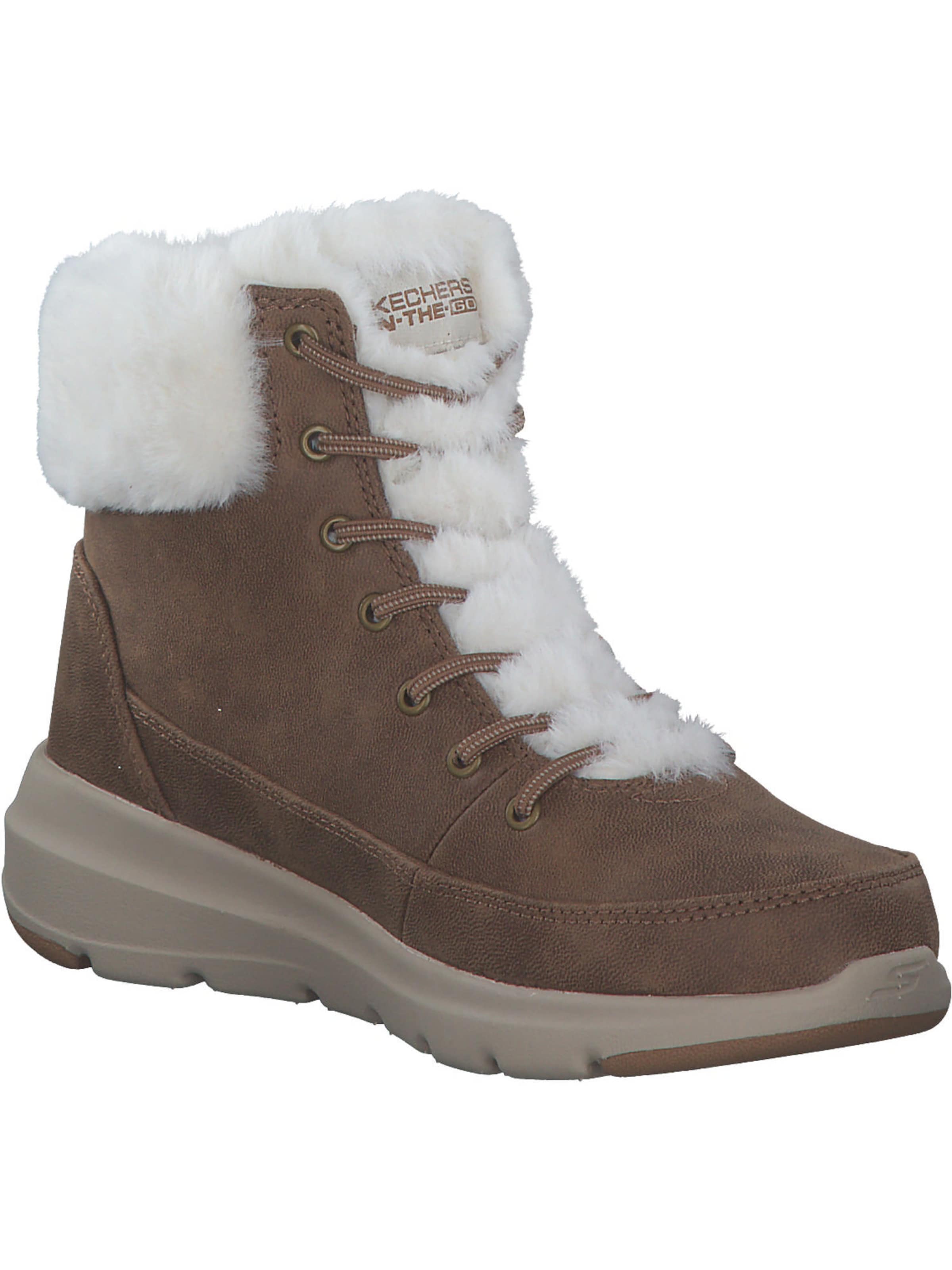 Bottines à lacets 'Glacial Ultra' SKECHERS en marron