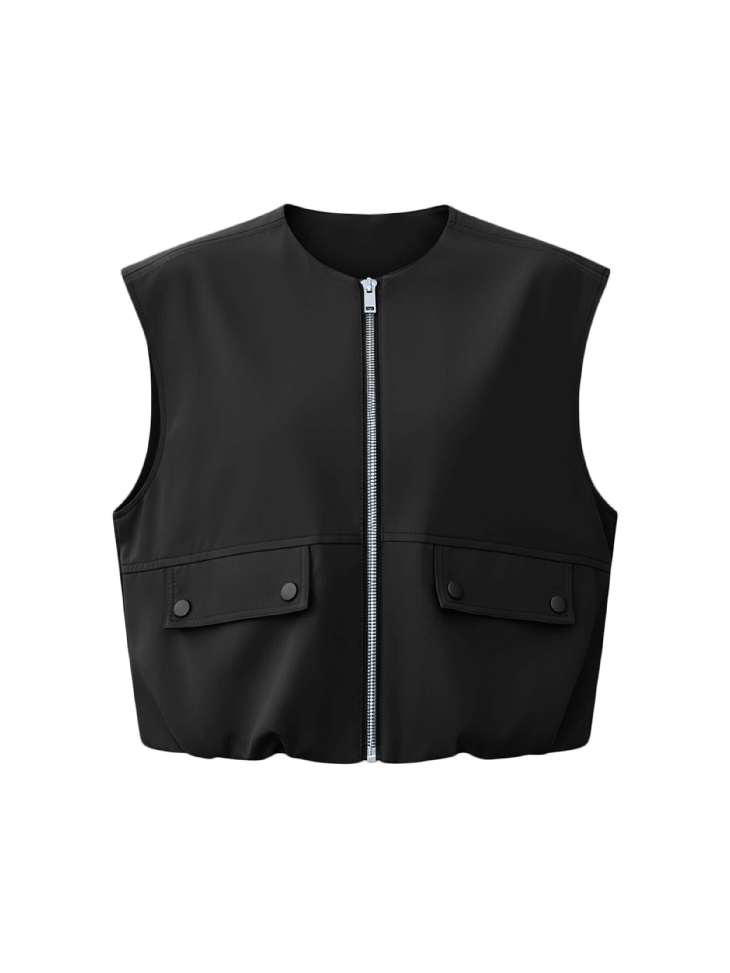 Vestă de la Imily Bela pe negru: față