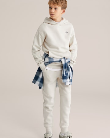 WE Fashion - Tapered Pantalón en beige