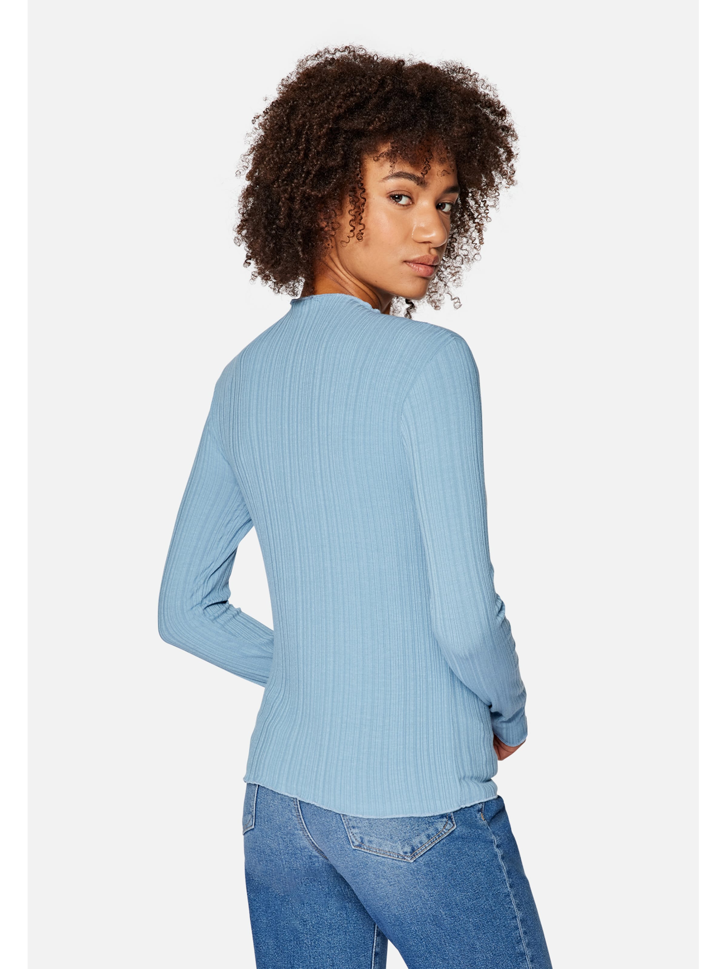 Frauen Shirts & Tops Mavi Pullover in Hellblau - WT65787 Frauen Shirts & Tops Mavi Pullover in Hellblau - WT65787