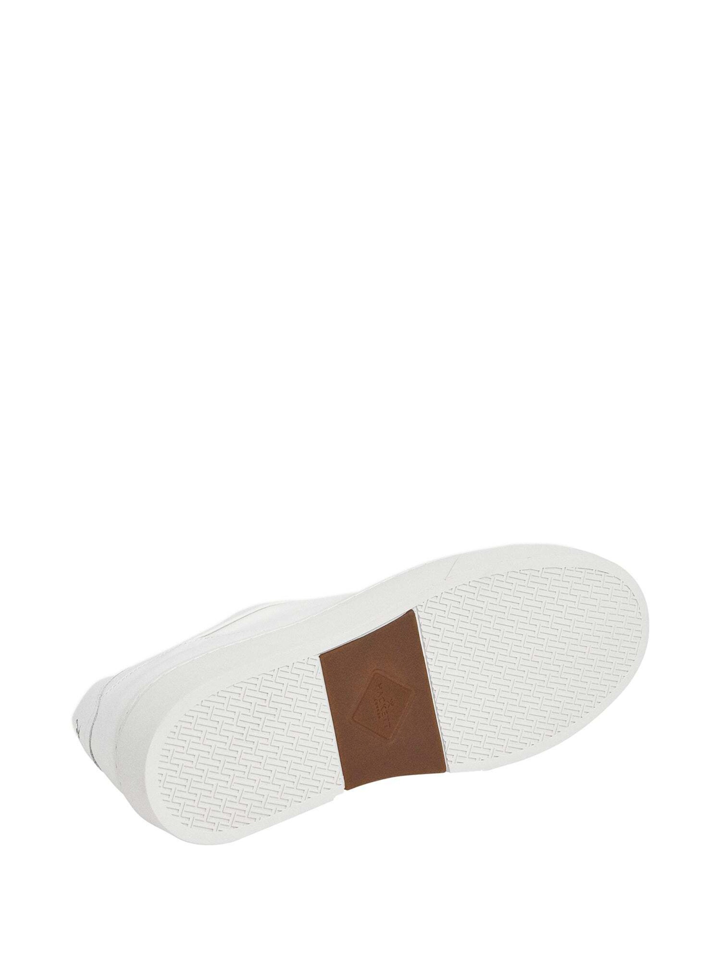 Baskets basses 'Hackney Class' Hackett London en blanc