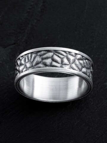 REYTEL Ring 'STONE WALLS' in Zilver