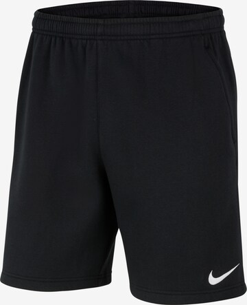 NIKE Workout Pants 'Park 20' in Black: front