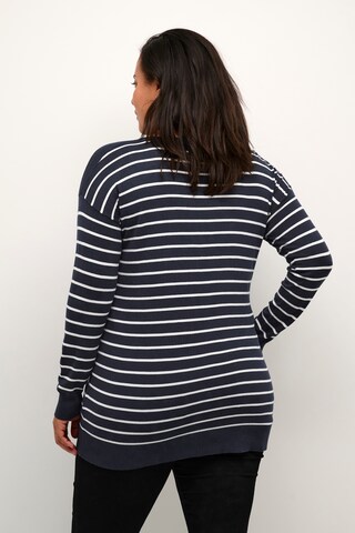 Pull-over 'Cmalan' KAFFE CURVE en bleu