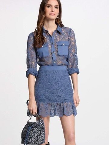 Morgan Bluza | modra barva: sprednja stran