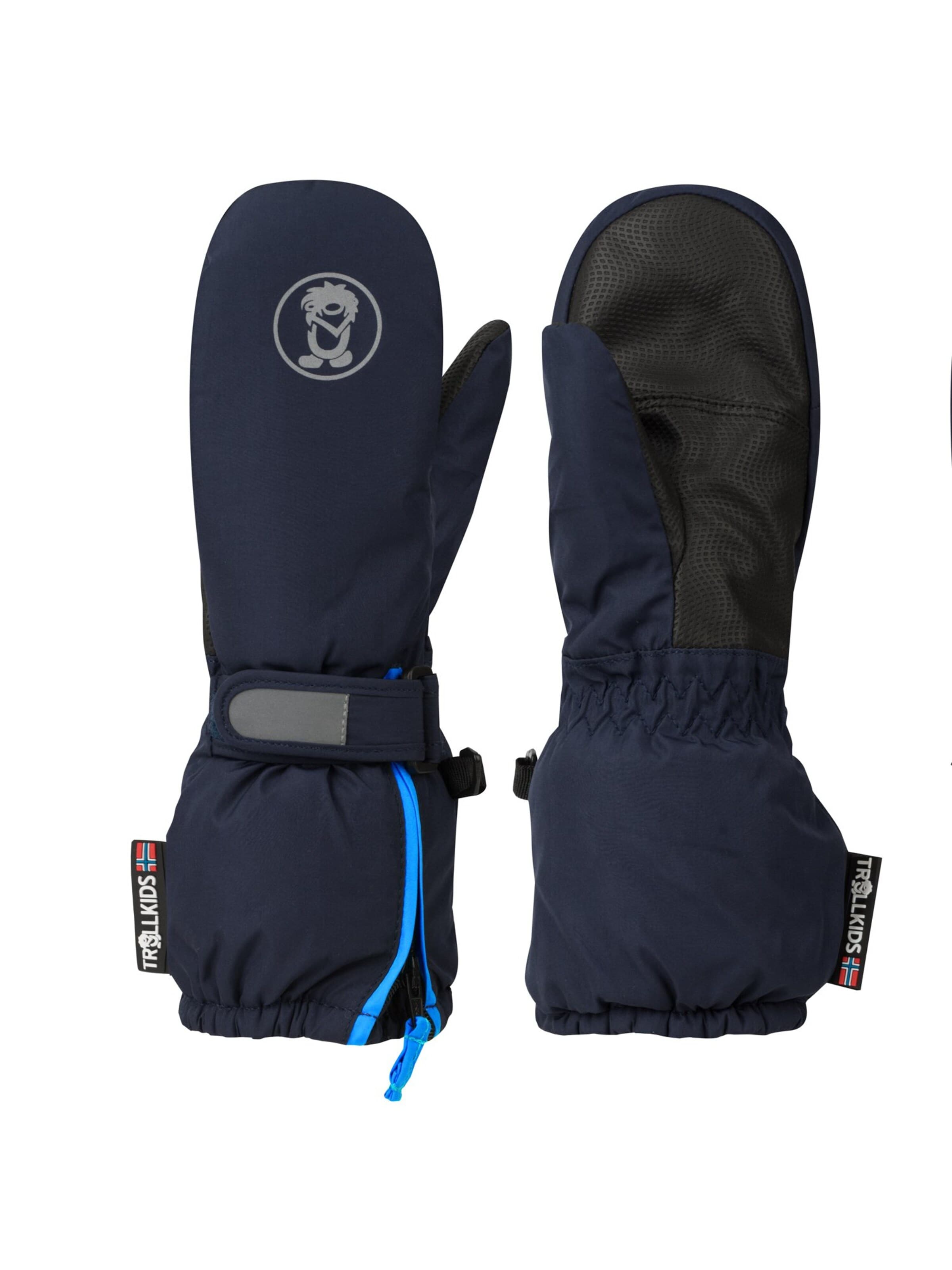 TROLLKIDS Gloves in Blue: front