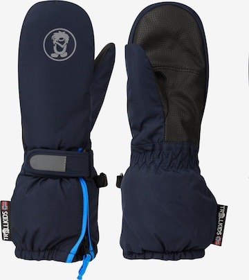 TROLLKIDS Gloves in Blue: front
