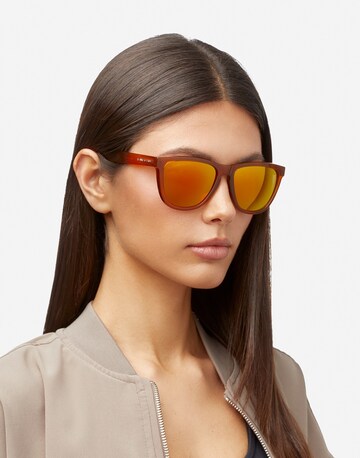 Lunettes de soleil 'One Raw' HAWKERS en marron : devant