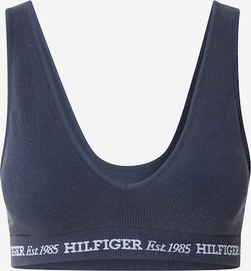 Triunghi Sutien de la Tommy Hilfiger Underwear pe albastru: față