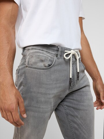 yazubi Slim fit Jeans 'Erik' in Grey