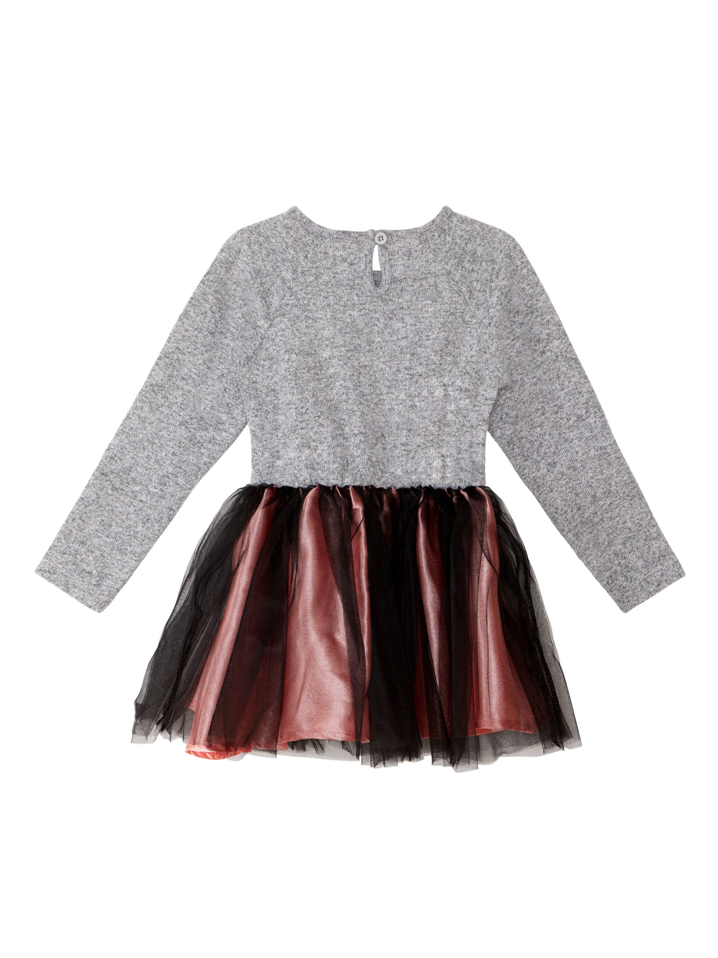 Robe 'Gauzy Cat' Denokids en gris