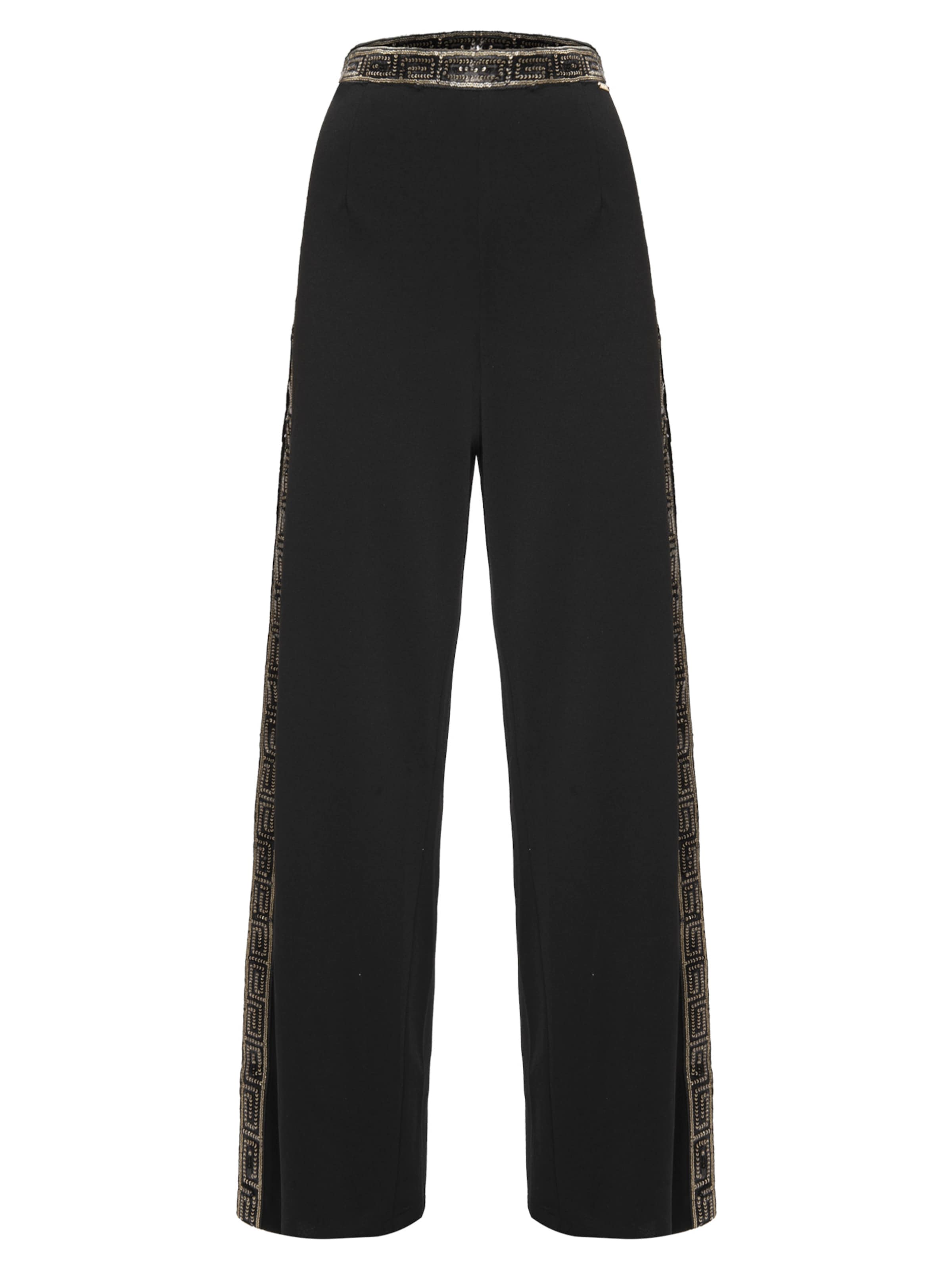 Influencer Hose in Schwarz: Vorderseite