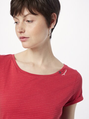 Ragwear - Camiseta 'FLORAH' en rojo