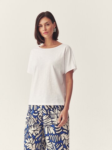 TATUUM Shirt 'Okonos' in Wit: voorkant