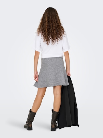 Jupe 'JDYLEA' JDY en gris