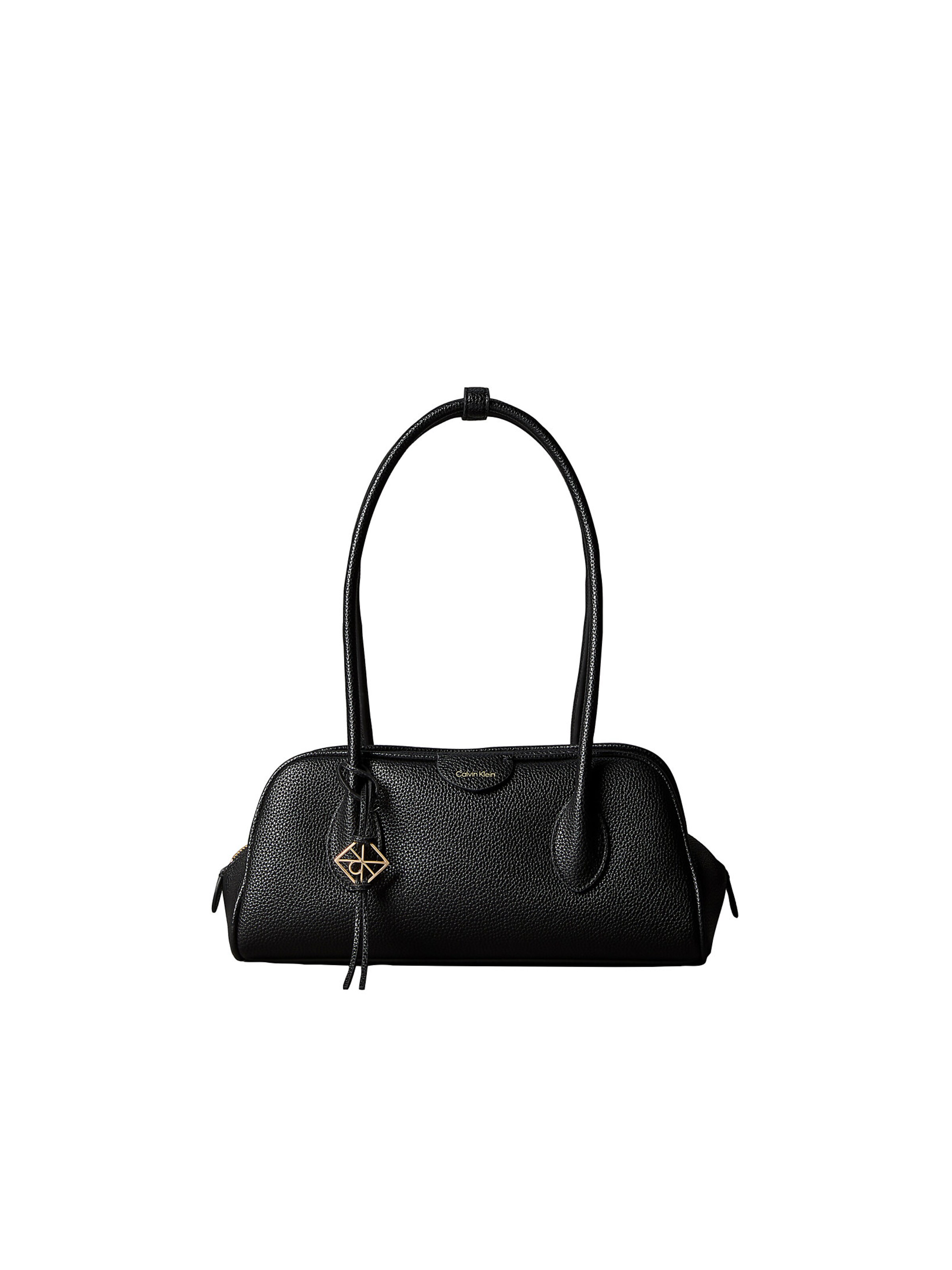 Borsa a spalla di Calvin Klein in nero: frontale