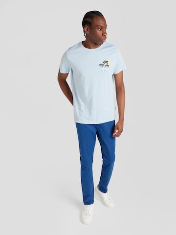 T-Shirt BLEND en bleu