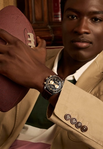 TIMEX Analogt ur 'Waterbury Heritage' i brun