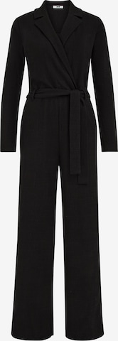 WE FashionKombinezon - crna boja: prednji dio