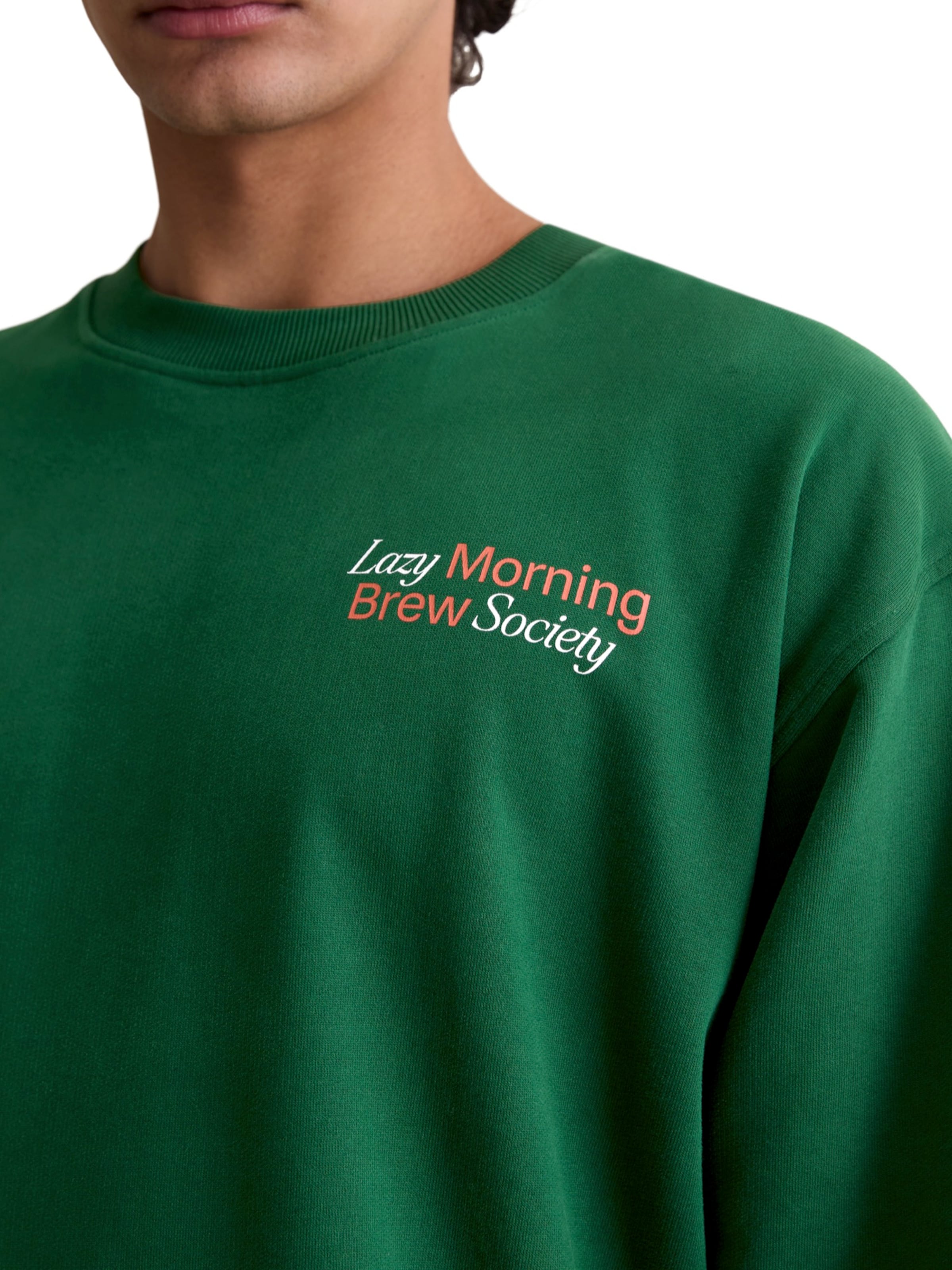 Marc O'Polo DENIMSweater majica - zelena boja