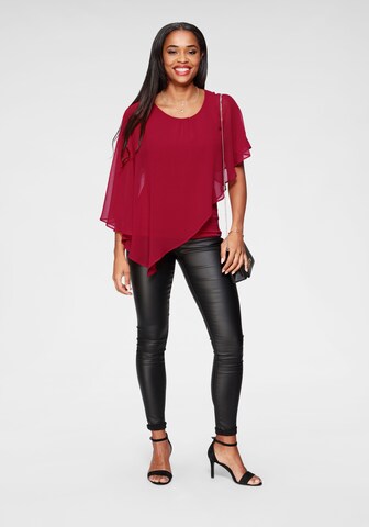 LAURA SCOTT Blouse in Red