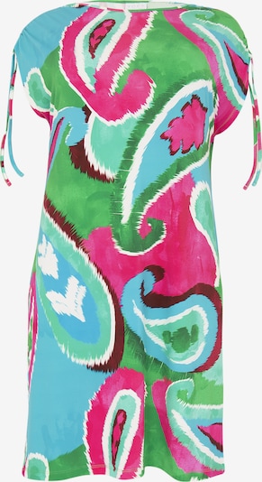 Yoek Kleid in mischfarben, Produktansicht