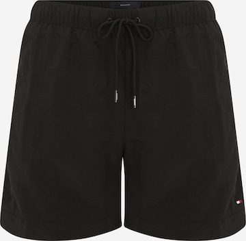 Shorts de bain TOMMY HILFIGER en noir : devant