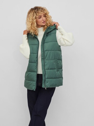 VILA Vest in Green: front