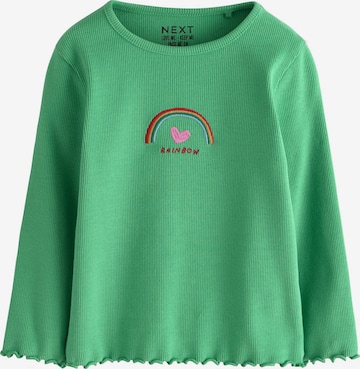 T-Shirt Next en vert : devant