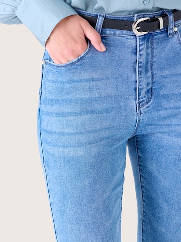 Skinny Jean 'Denny' Camomilla en bleu